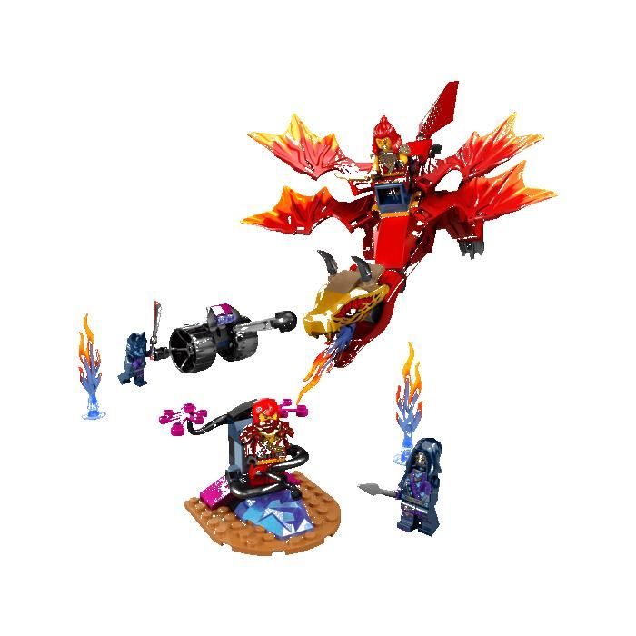 LEGO Ninjago 71815 Battaglia del Drago della Fonte di Kai - Regali, Giocattoli da collezione 4+