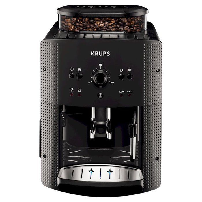 KRUPS EA810B70 Essential Bean-to-Cup Coffee Machine - Integrated Grinder - 15 Bars - Black
