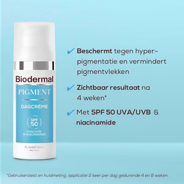 Biodermal Pigment SPF50 Dieninis kremas<br>50ml