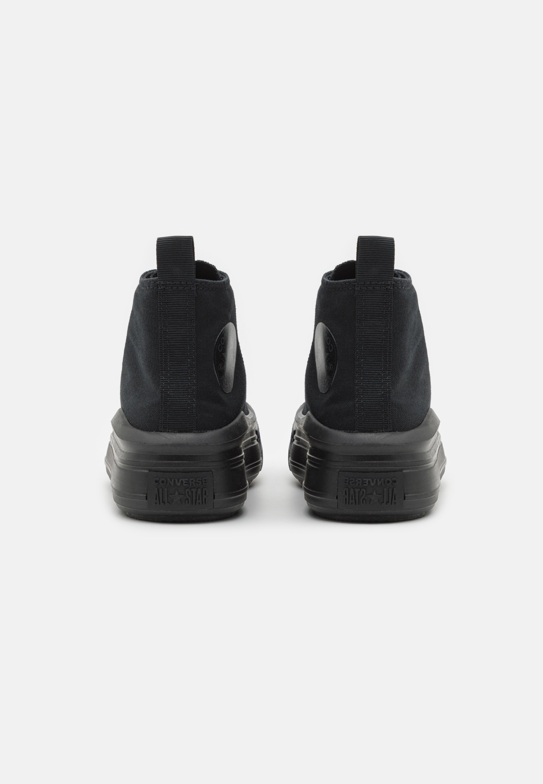 Converse CHUCK TAYLOR ALL STAR MOVE PLATFORM UNISEX - Vysoké tenisky - black/dark smoke grey