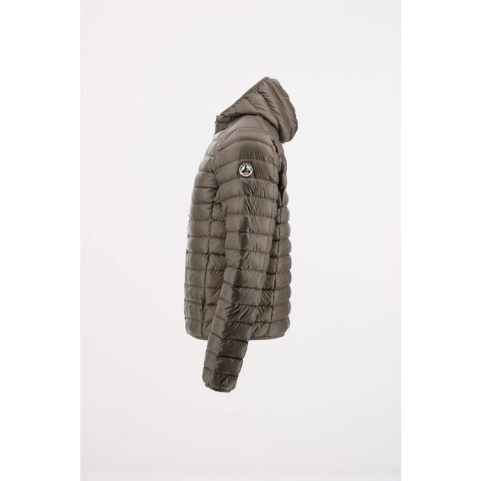 Jaqueta Jott Nico de plumas - Marrom - Masculina - 100% Nylon - Zíper