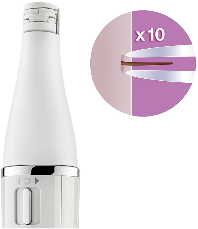 Depilador facial Braun Face 810 com escova de limpeza facial