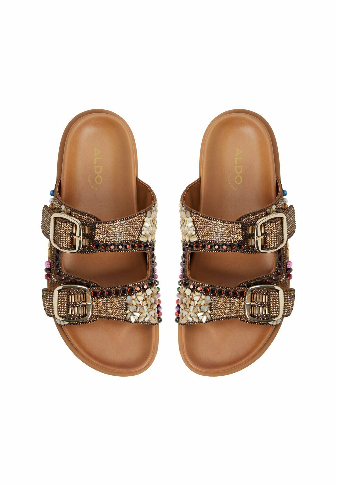 ALDO BOHOCHIC - Mules - open brown