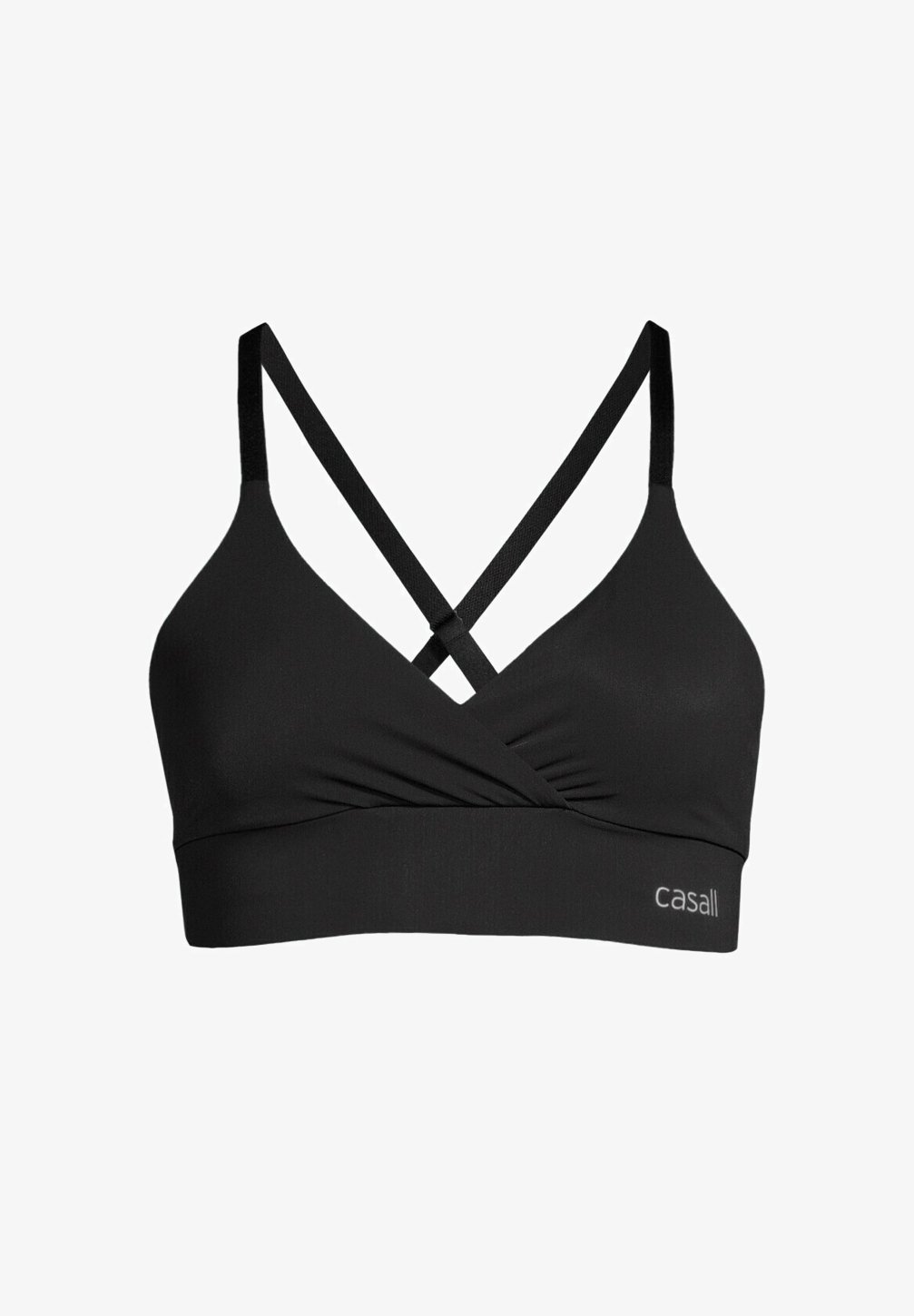 Casall Light ondersteunende sportbeha - zwart