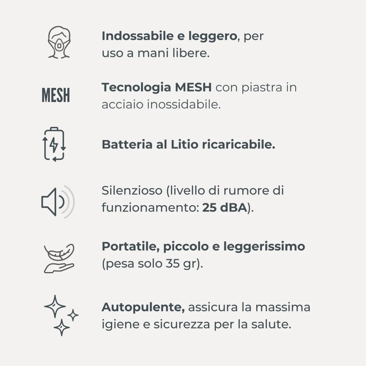 NUVITA Nuvita Aerosol Mesh draagbaar handapparaat