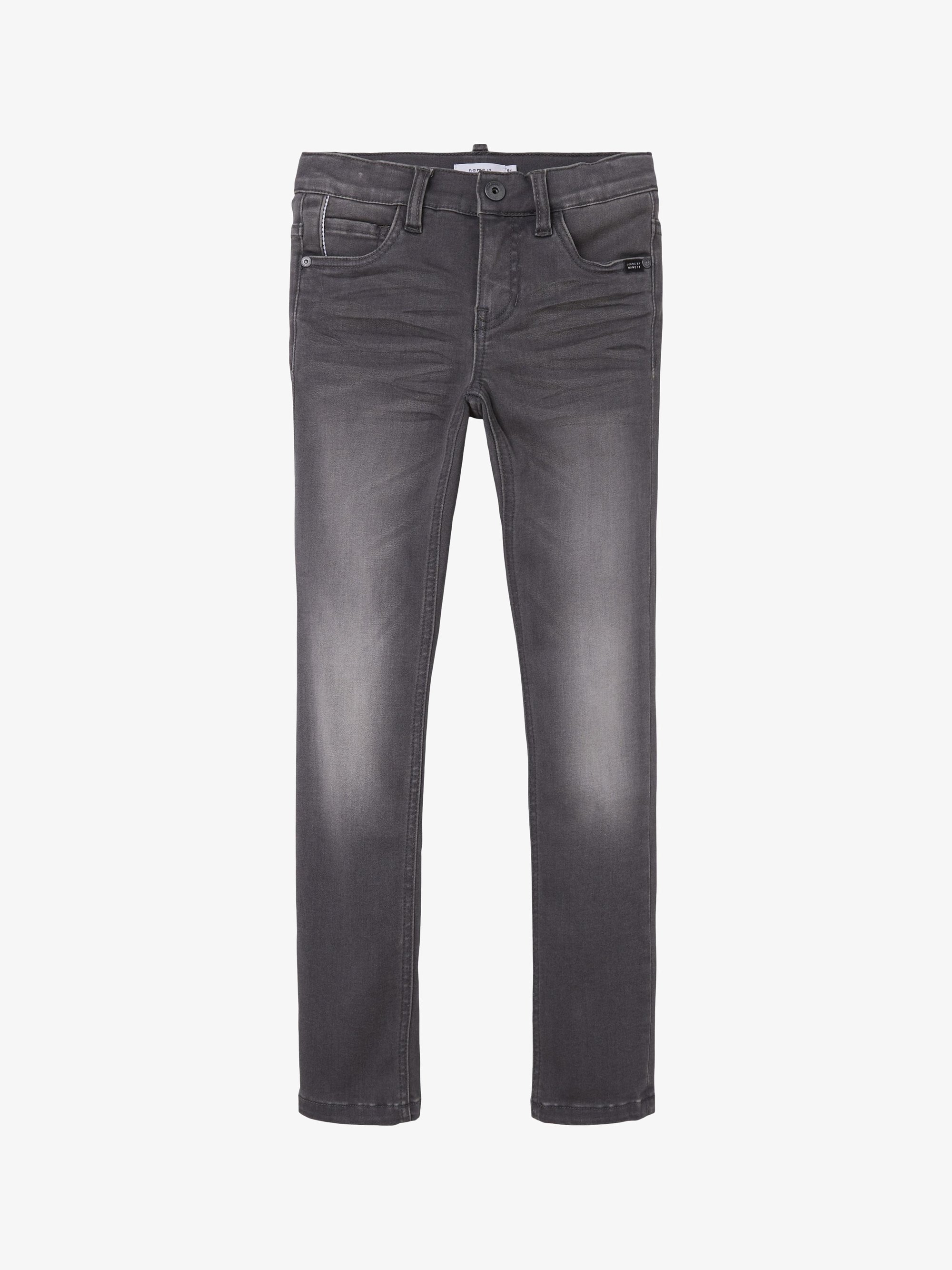 Noem het NKMTHEO - Slim fit jeans - grijze denim