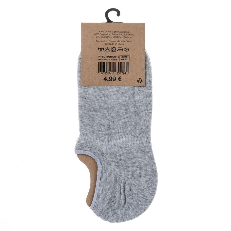 Chaussettes et collants Femme Gris
