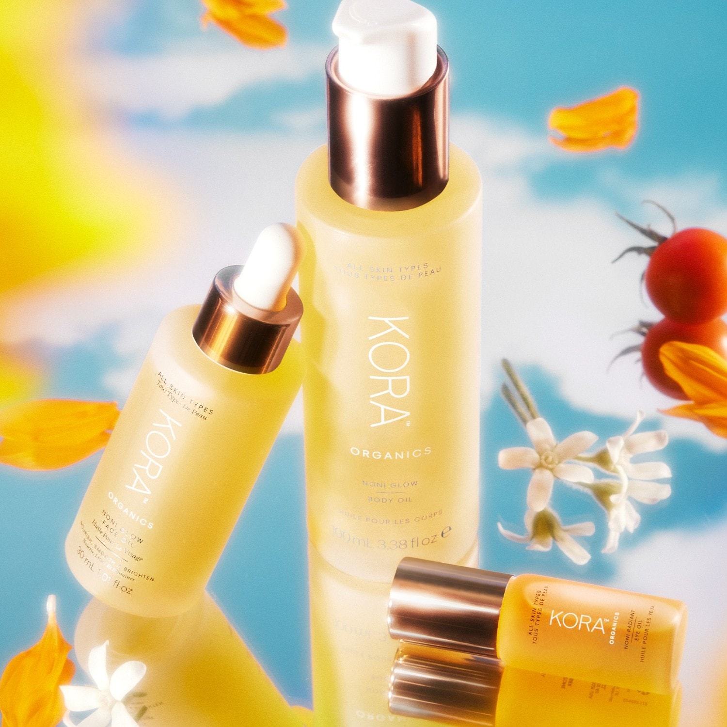 KORA Organics Noni Radiant Eye Oil Roller za oči - 10 ml