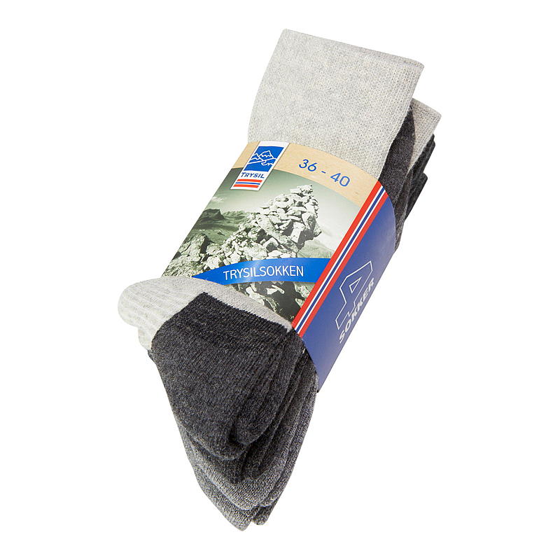Trysil Trysil strumpor 4-pack storlek 36/40 Bra och varma
