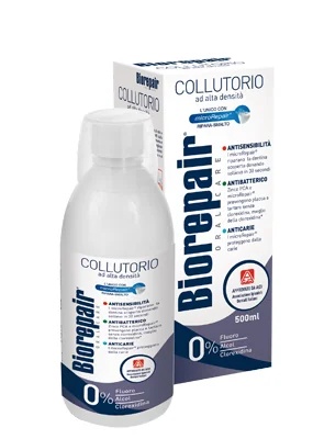 BIOREPAIR Enjuague bucal Biorepair 3 en 1 para dientes sensibles 500 ml Triple efecto
