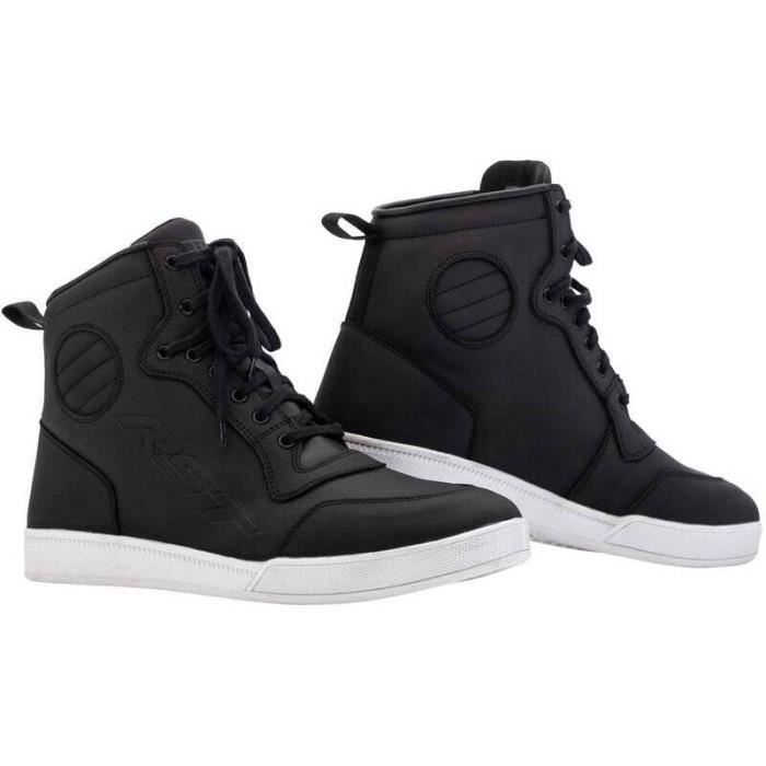 Bottes moto waterproof RST Hitop - noir/blanc - 46