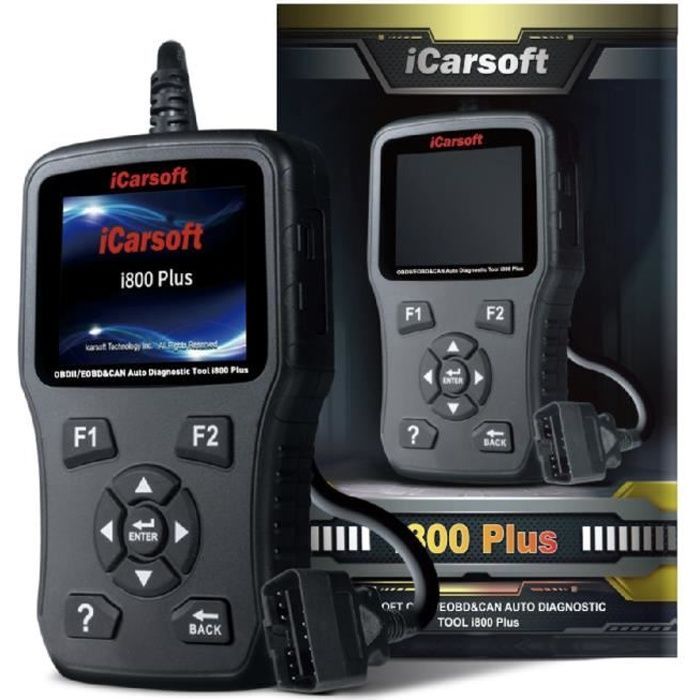 Herramienta de diagnóstico automotriz - ICARSOFT - iCarsoft i800+ - Multimarca - Independiente - Francés