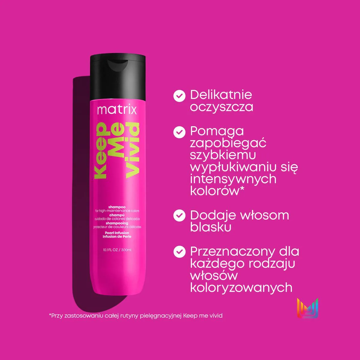Matrix Total Results Keep Me Vivid Szampon do włosów Wyrazisty kolor