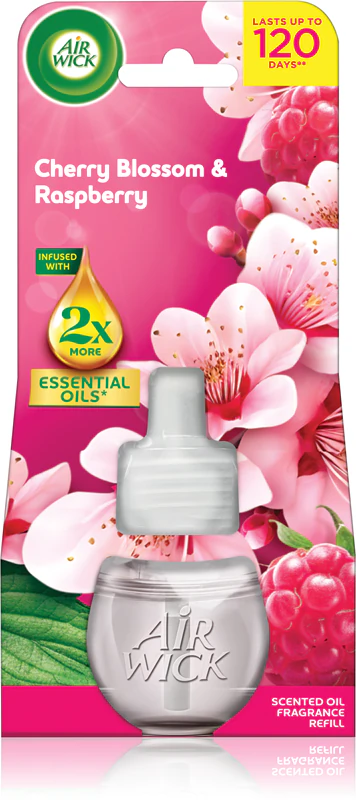 Náhradná náplň do elektrického difuzéra Air Wick Cherry Blossom & Malina