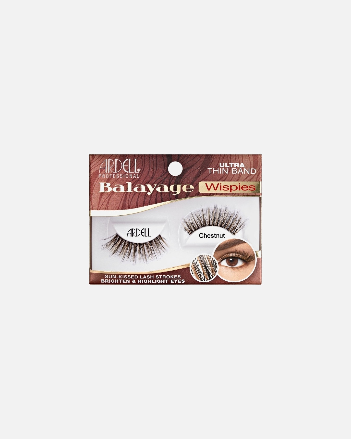 Ardell Make-up-Accsoire Balayage Wispies trepavice kestenjaste boje - kesten