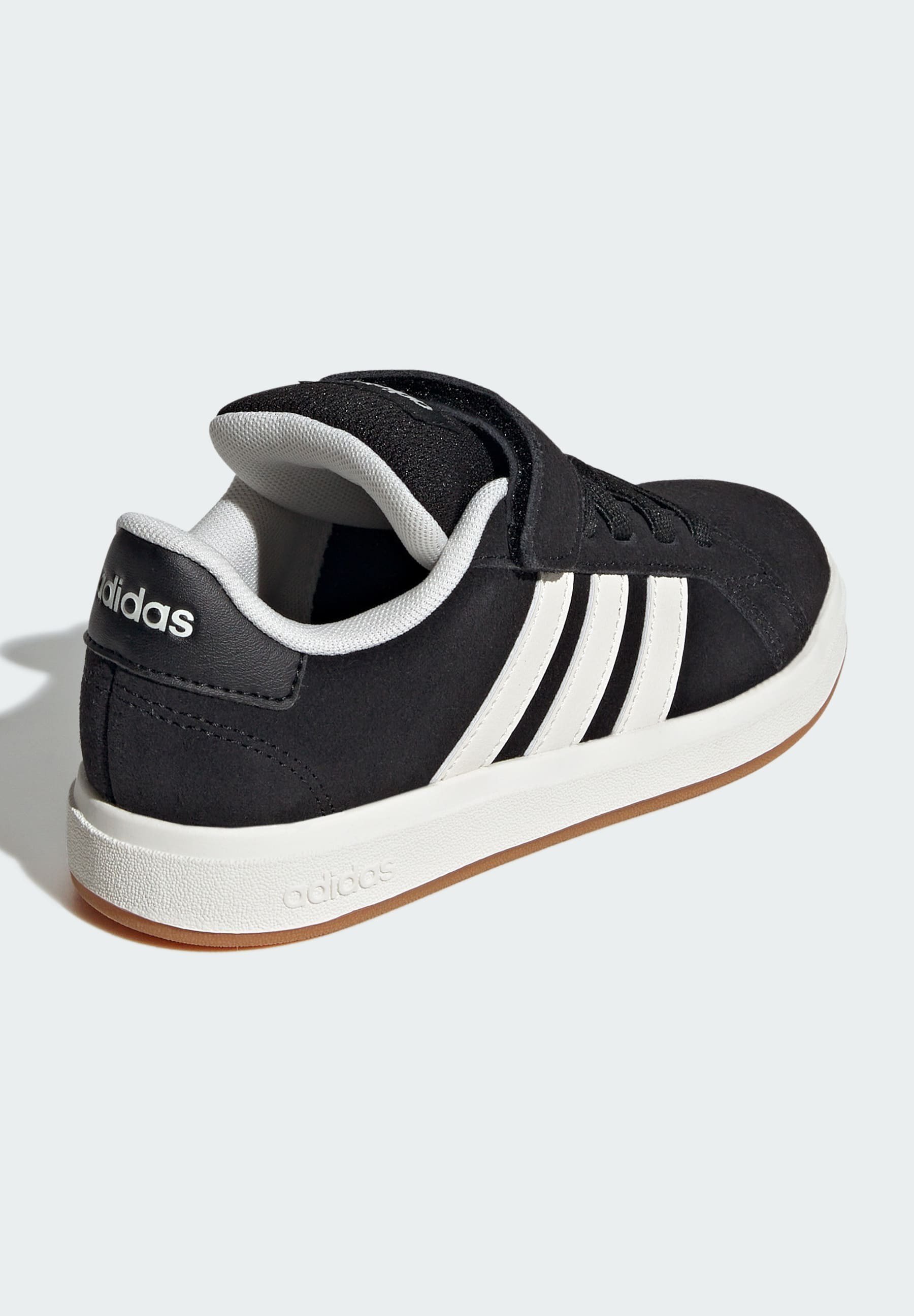 adidas Sportswear GRAND CORUT - Buciki dziecięce - core black off white gum