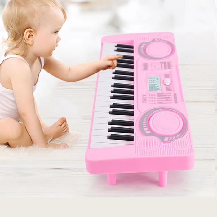 Teclado de piano infantil SALUTUYA - 37 teclas - Compacto y portátil - Educativo - Multifuncional