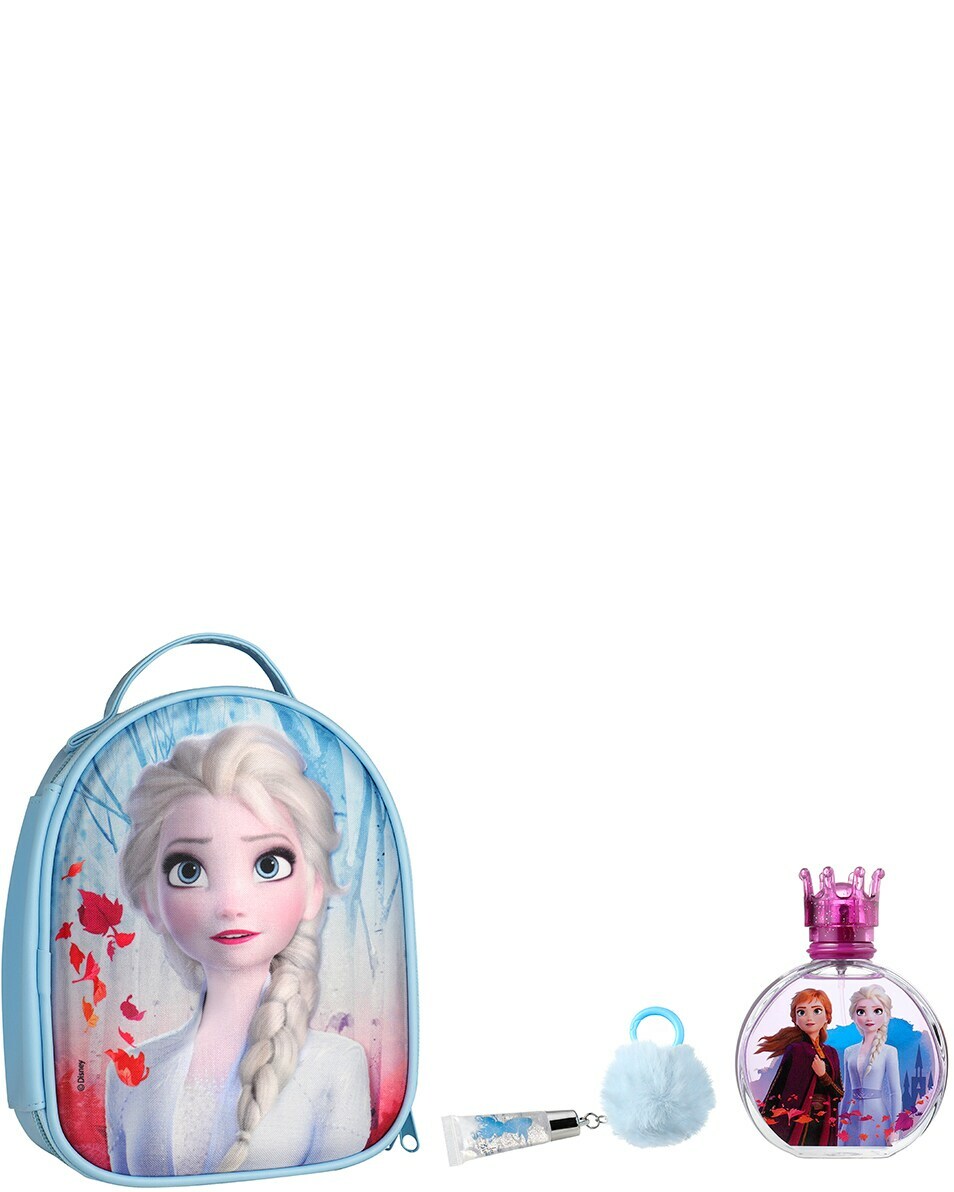 DISNEY DISNEY LA REINE DES NEIGES II EAU DE TOILETTE GLOSS À LÈVRES AVEC BRELOQUE À POMPON