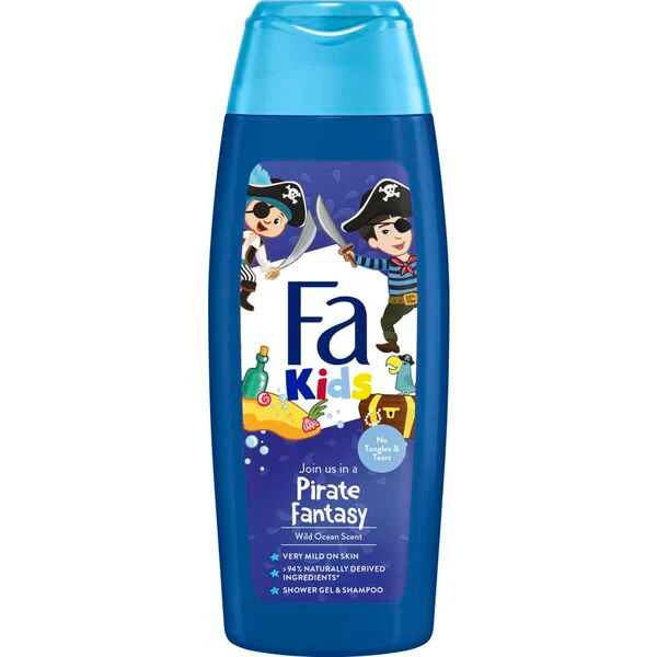 Fa Kids Boys Pirate Fantasy 2-in-1 Shower Gel & Shampoo<br>250ml