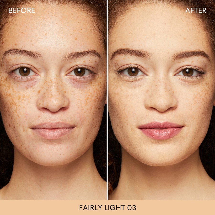 „bareMinerals Foundation Matte Biri mineralinė pudra“ su plataus spektro apsaugos nuo saulės faktoriumi 15–6 g