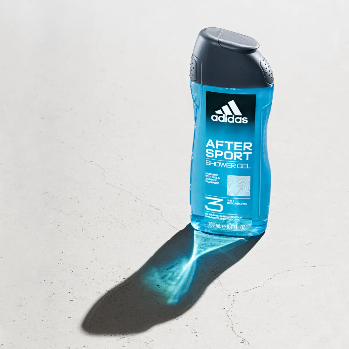 Adidas After Sport Żel pod prysznic dla mężczyzn, 250 ml