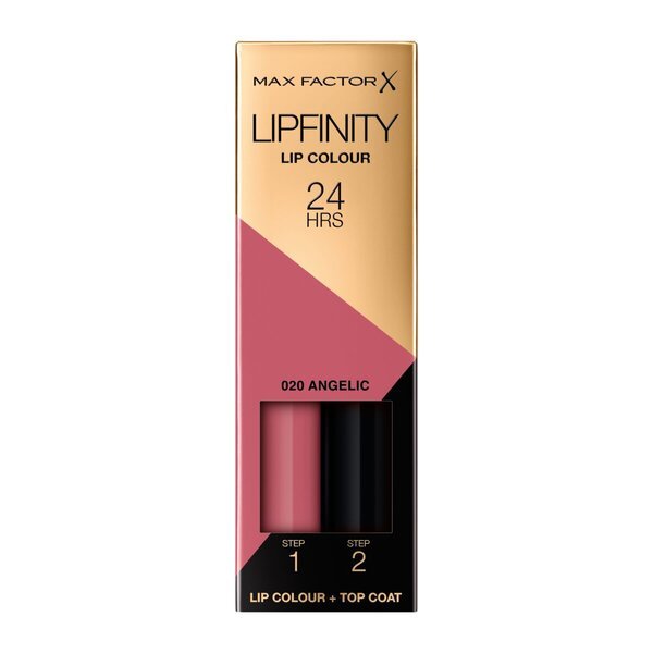 Max Factor Lipfinity ruž za usne 020 Angelic 2-Step dugotrajni ruž za usne<br>2,3 ml