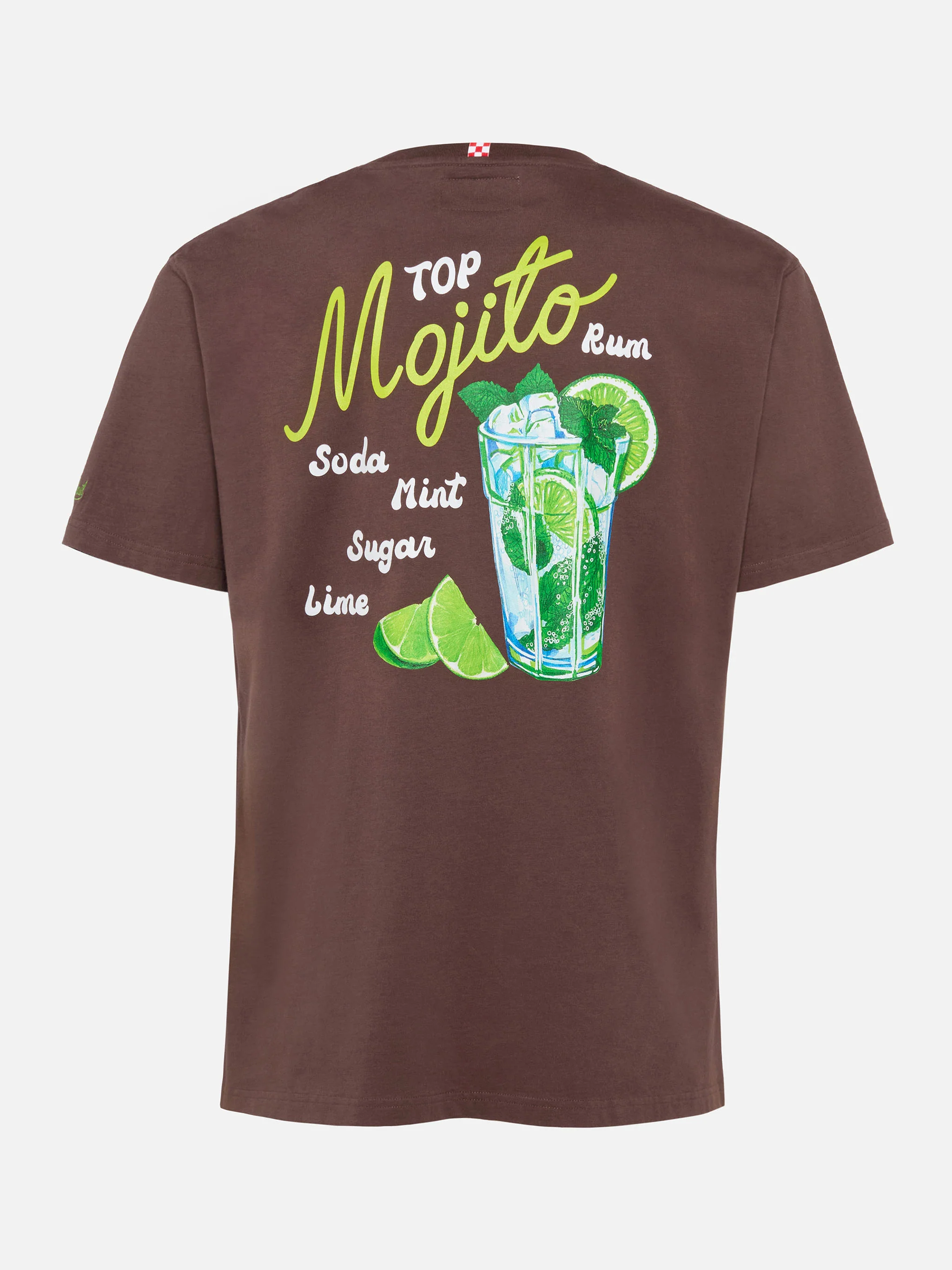 Arnott's Mojito Print Katoenen Winter T-shirt