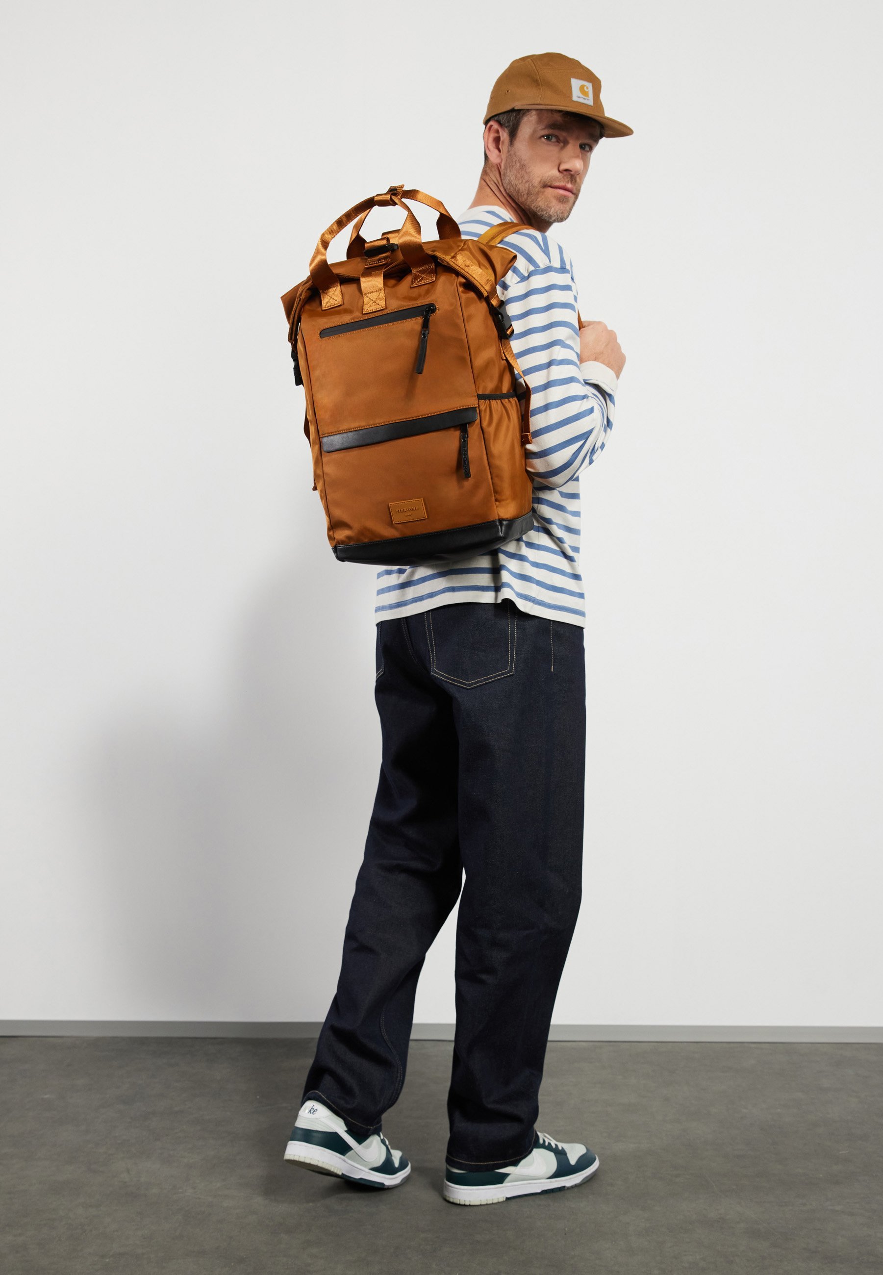 Pier One UNISEX - Rugzak - cognac