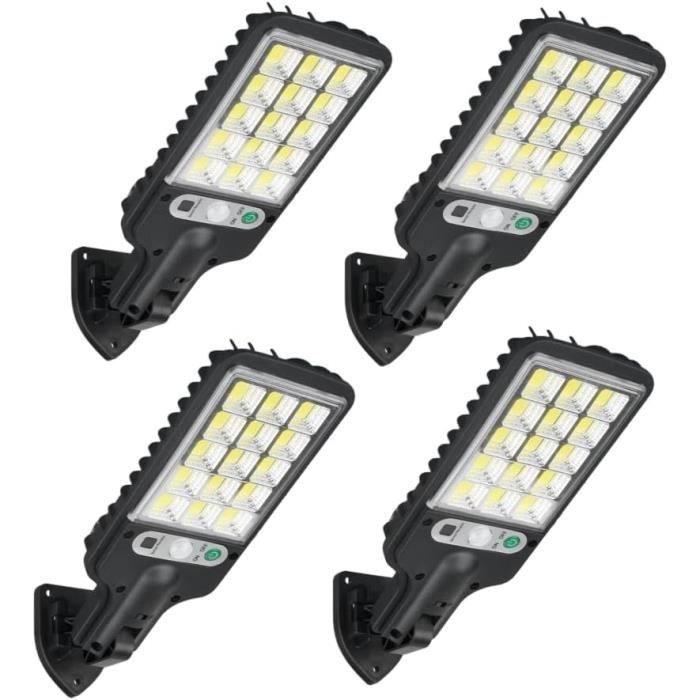 Luz solar exterior con sensor de movimiento, resistente al agua, inalámbrica, 3 modos, iluminación solar exterior con 108 LED COB para J[h4934]