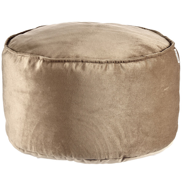 Pufa obita aksamitem, Ø 60 cm