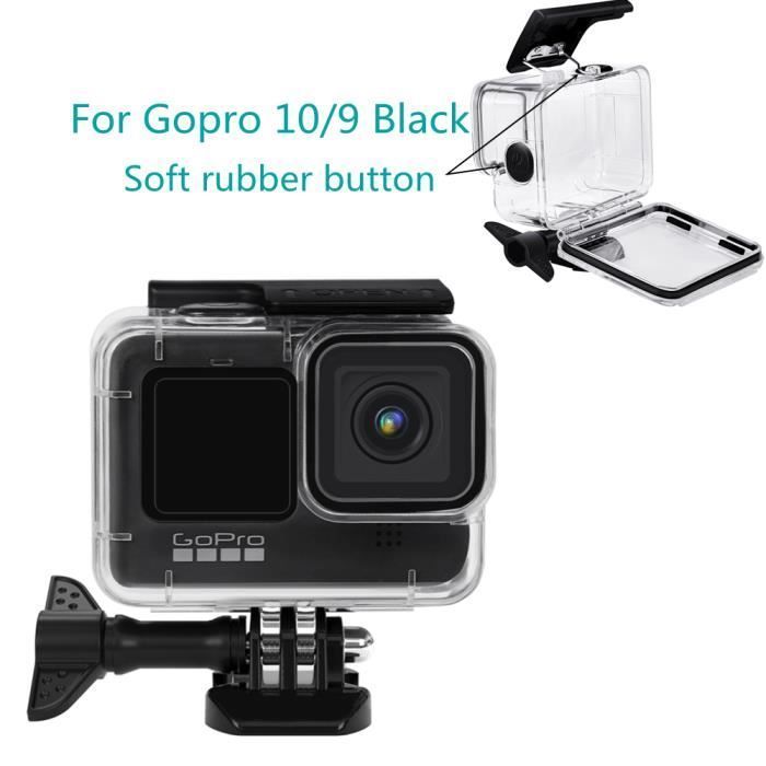 Camera accessory, Waterproof case for GoPro Hero 10 9, black protective cover for diving - white color