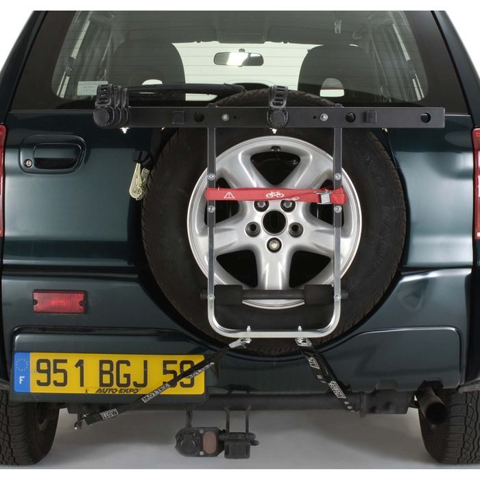 MOTTEZ 4x4 fietsendrager voor achterklep - 3 fietsen