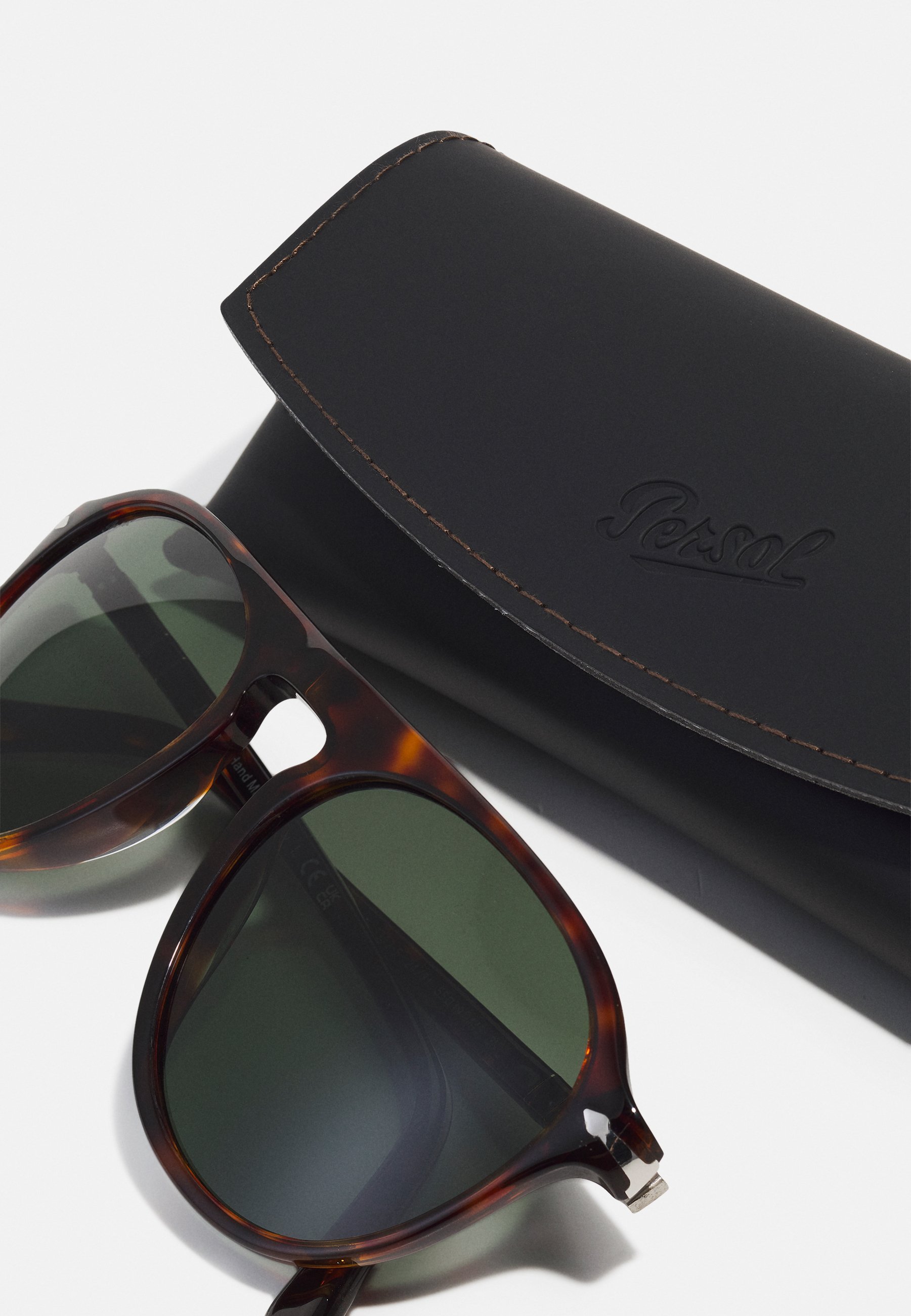 Persol UNISEX - Sonnenbrille - Havanna/Grün