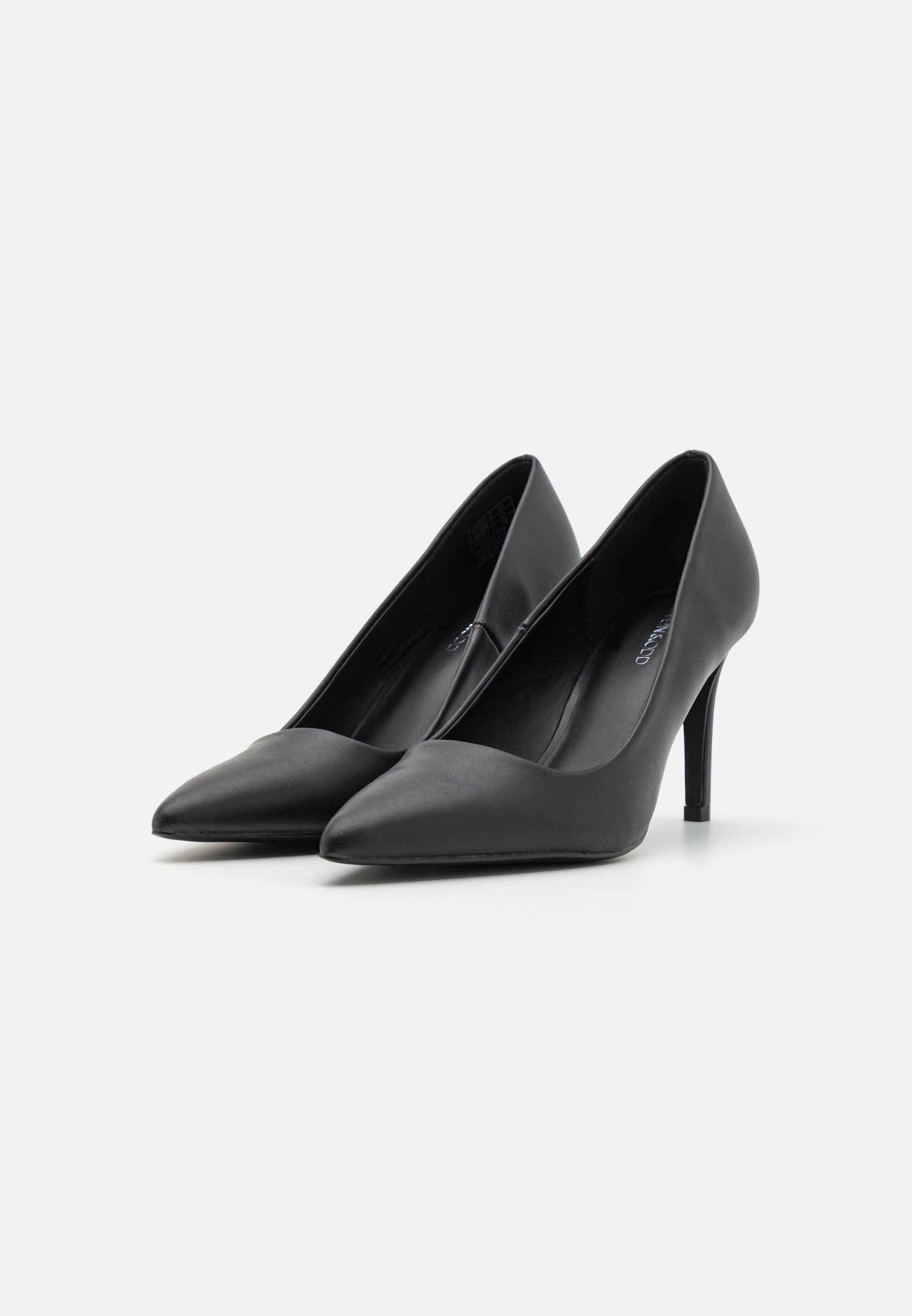Even&Odd Wide Fit Classic Heels – schwarz