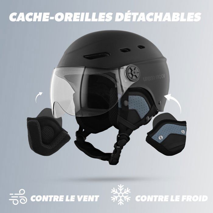 Protective Helmet - T'NB - Visor - Size L - Anti-scratch visor - Optimal ventilation
