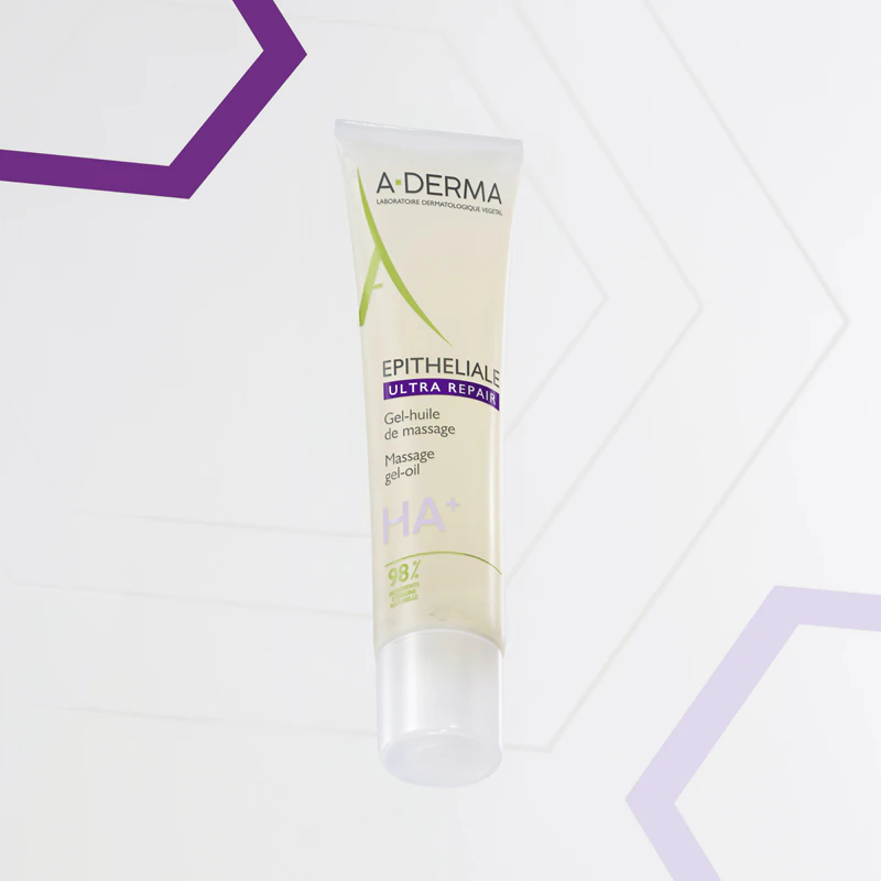 A-Derma Epitheliale AH Duo Massage Gel-Olie voor littekens en striemen