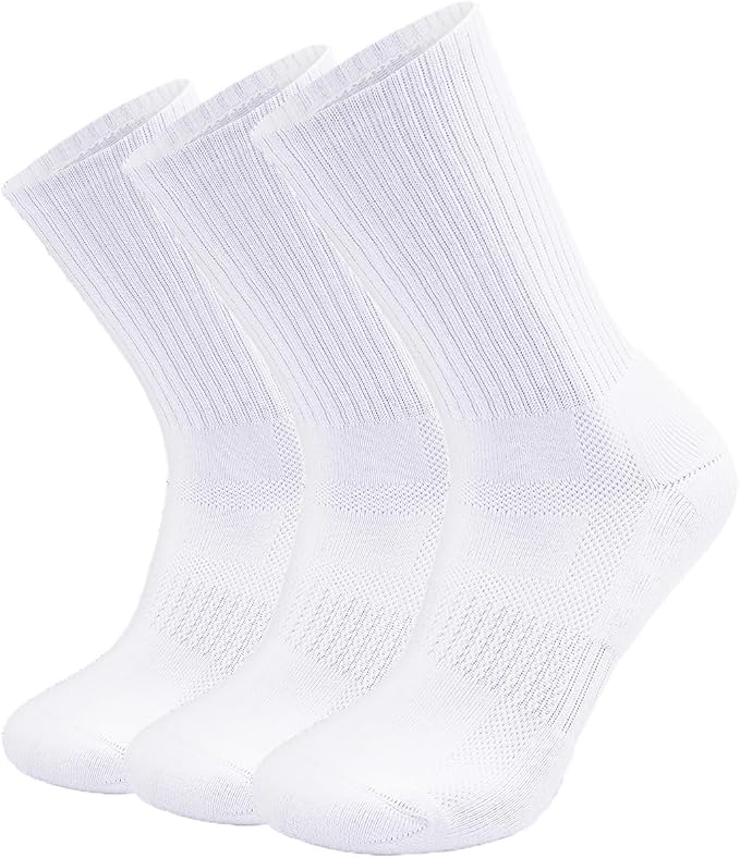 Cushioned Crew Training Athletic Socks