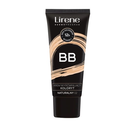 Lirene Krem BB wyrównujący koloryt 02 Naturalny 30 ml