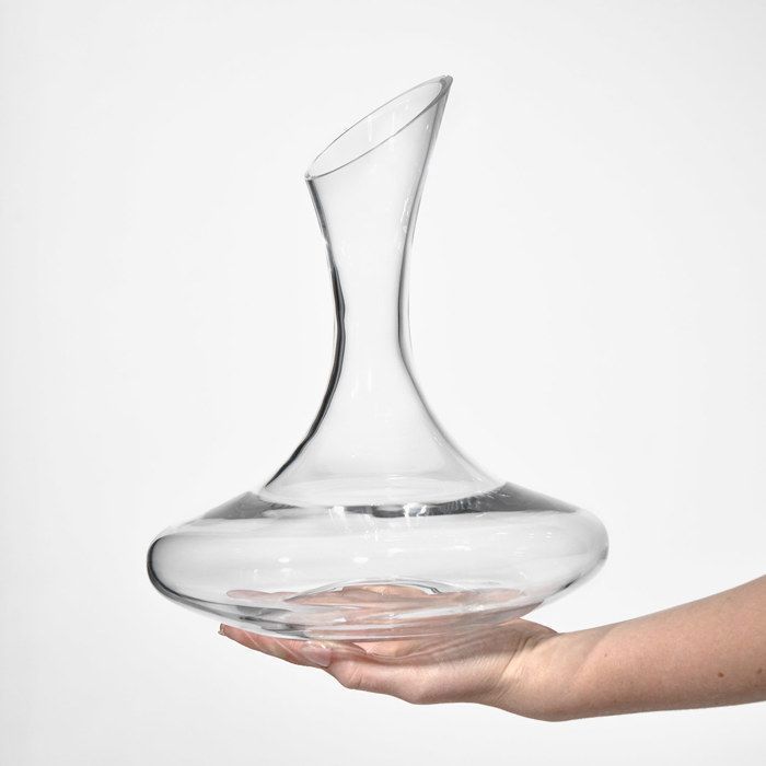 Krosno Carafe à Vin Verre en Cristal - Décanter - 1500 ml - Collection Avant-Garde - Cadeau Homme - Lavable au Lave-Vaisselle