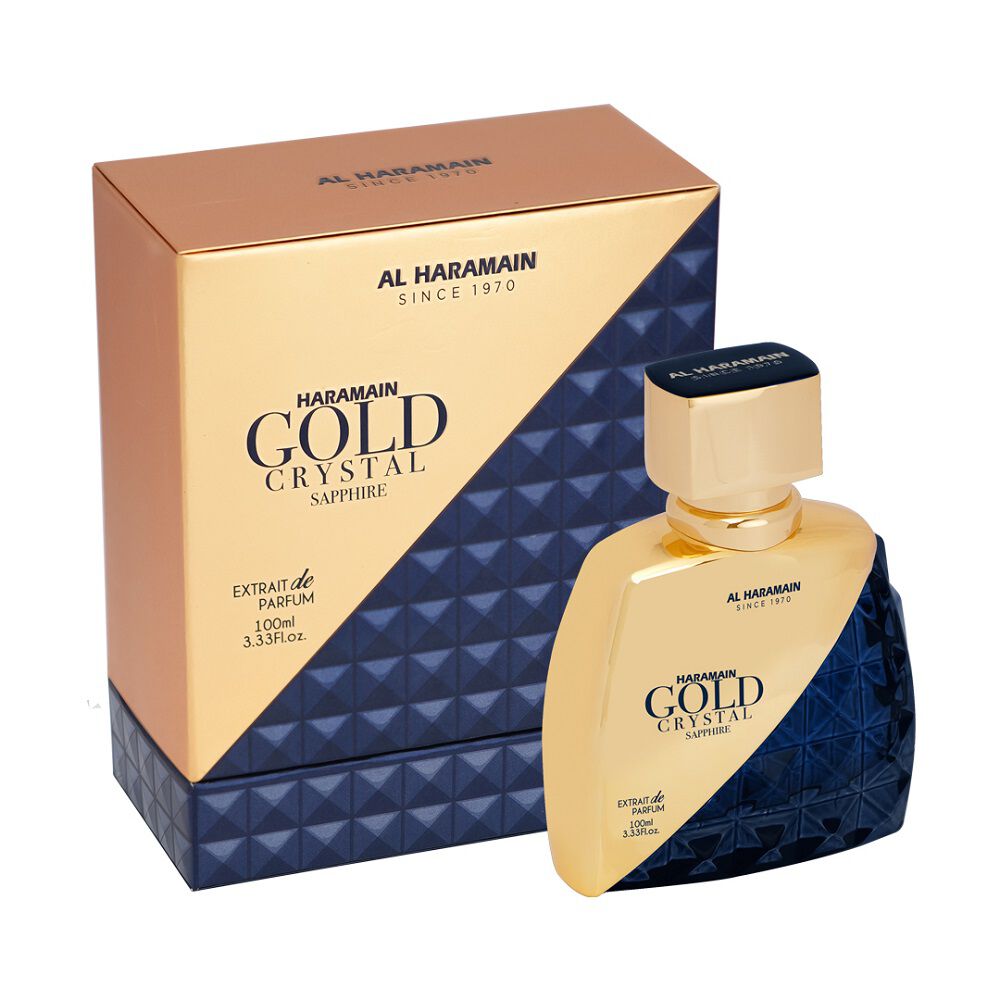 Al Haramain Goud Kristal Saffier