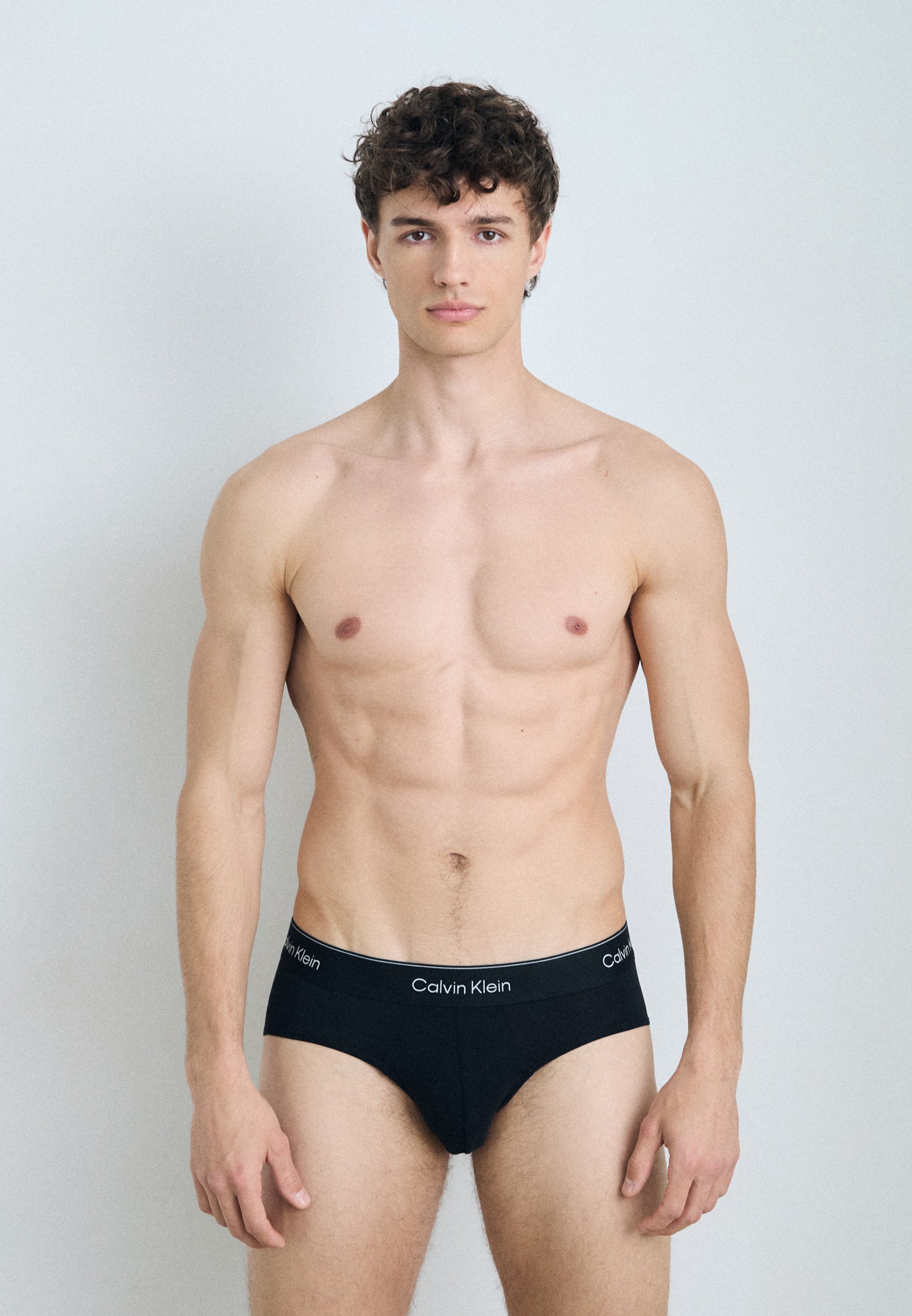 Calvin Klein Ondergoed HIP BRIEF 3-PACK ICON - Slips - zwart