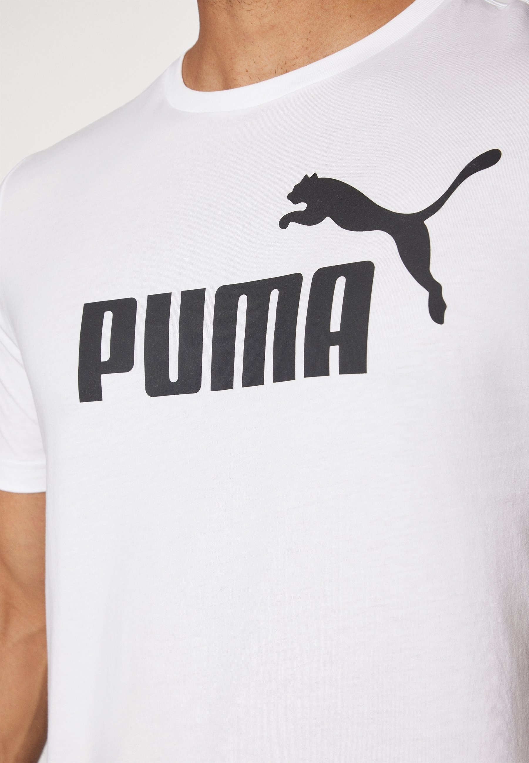 Puma Print T-skjorte - hvit