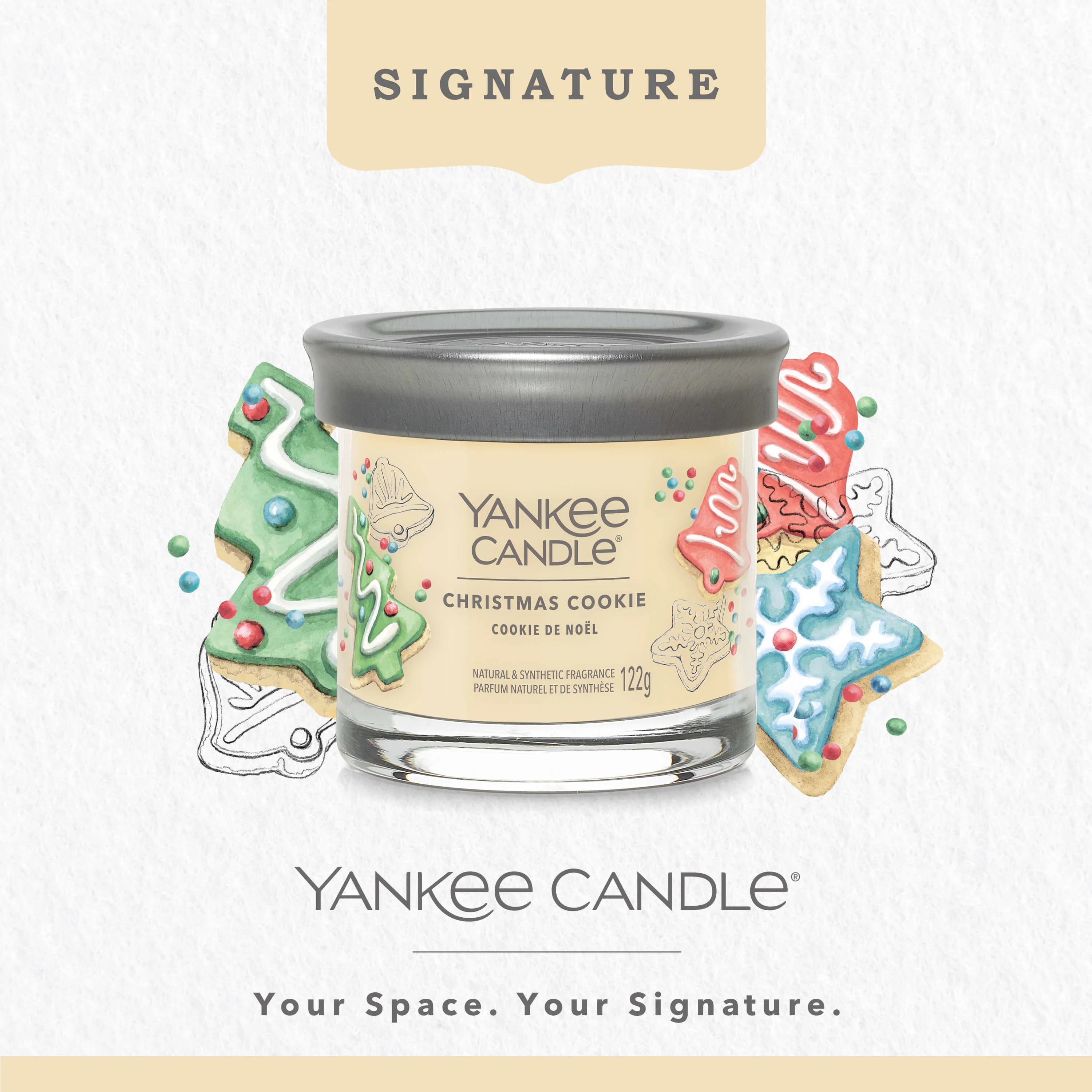 Signature Tumbler Candles Christmas Cookie - Candela Profumata