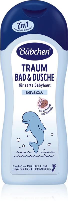 Banho de Boa Noite Sensível Bübchen - um banho suave para uma boa noite de sono.