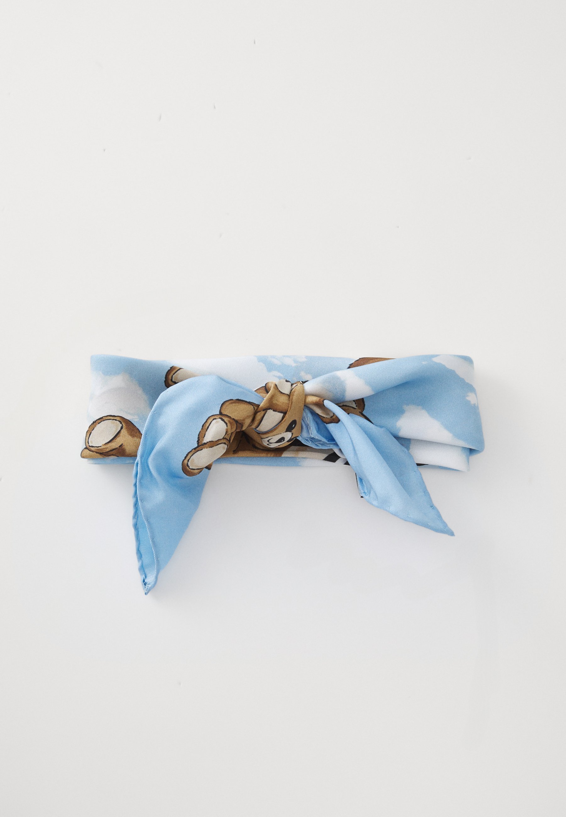 MOSCHINO ZOMERSJAAL 50X50 UNISEX - Foulard - lichtblauw