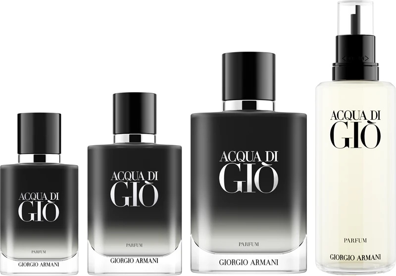 Armani Acqua di Giò Parfum daugkartinis kvepalų buteliukas vyrams