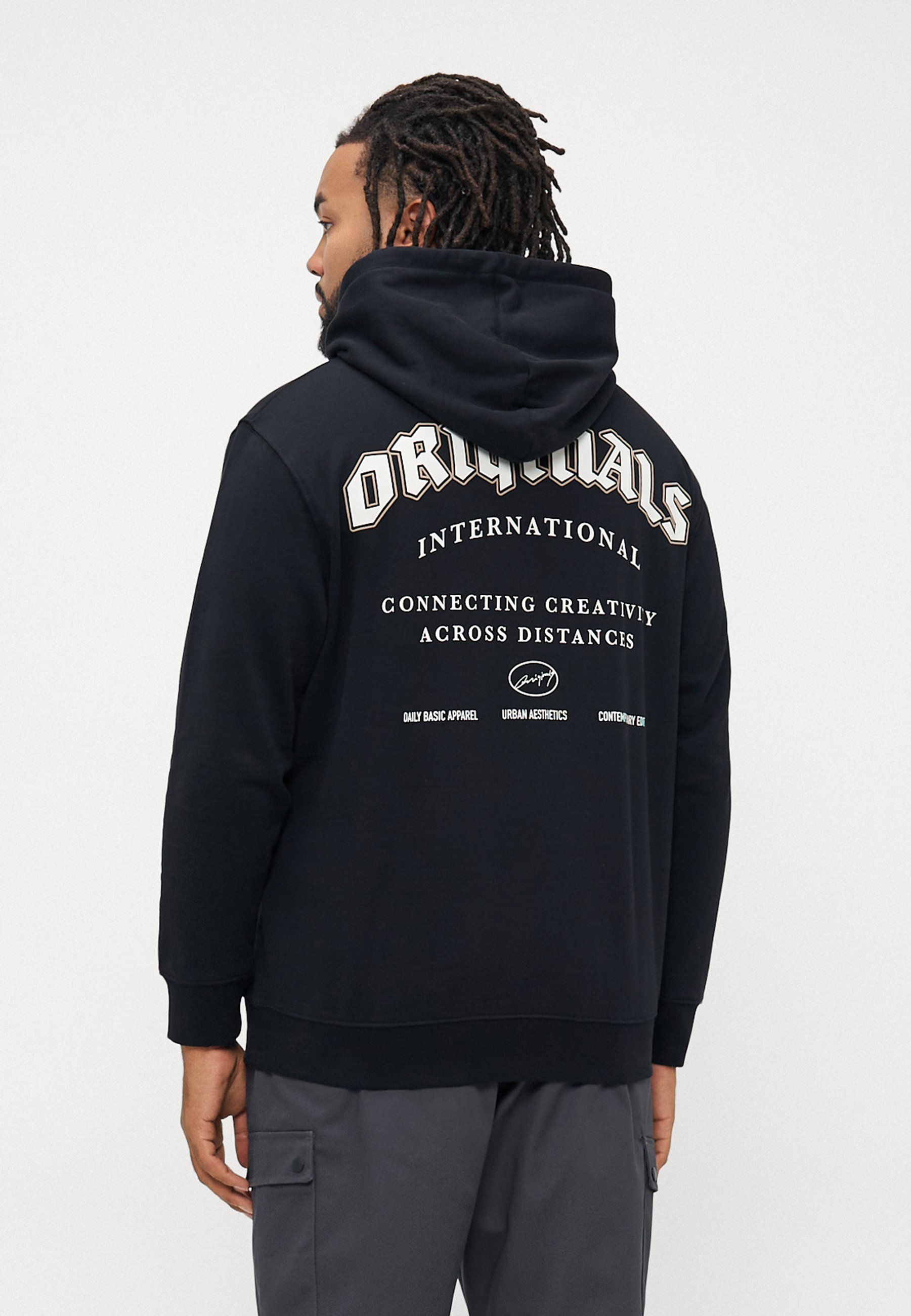 Jack & Jones JORMEADOWS - Sweat à capuche - noir
