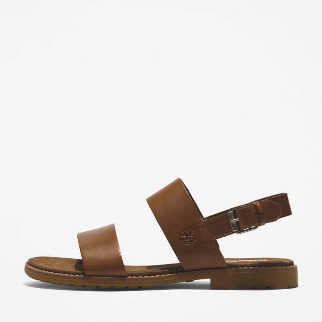 Sandalo a Doppia Fascia Chicago Riverside da                Donna in marrone chiaro