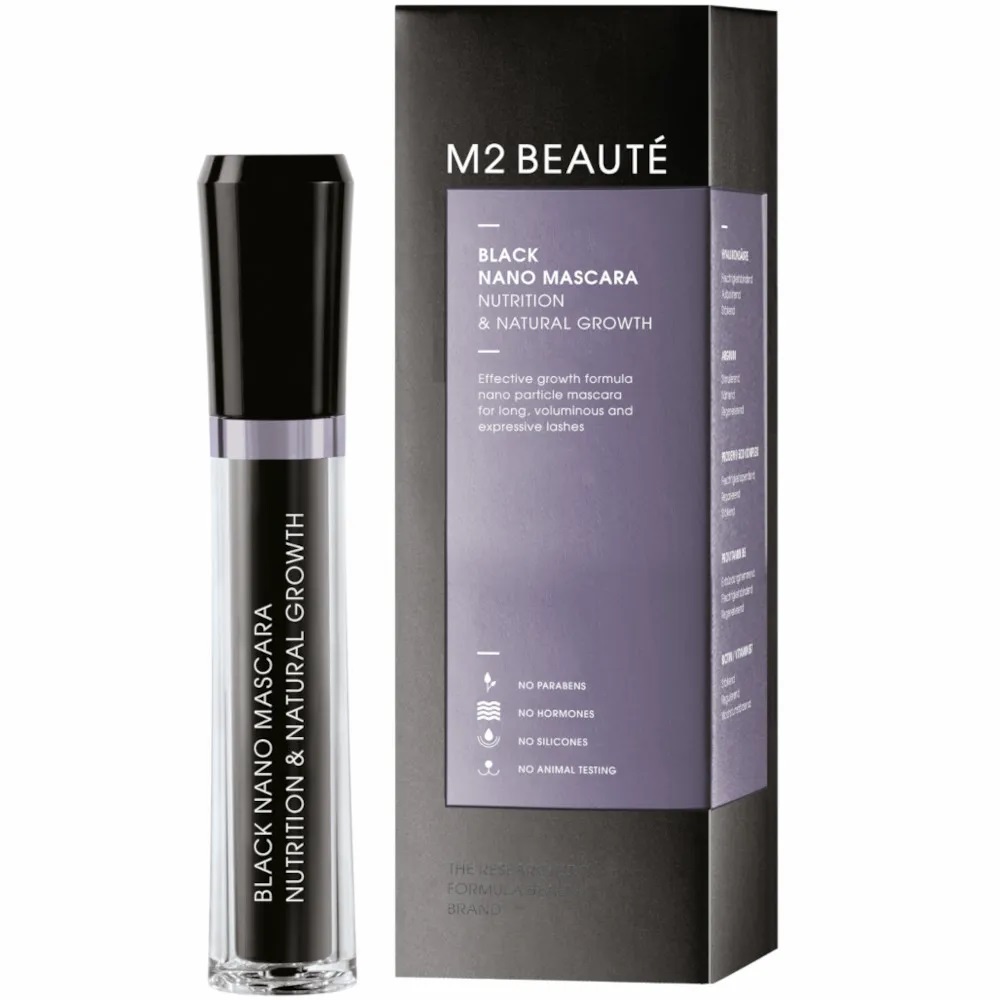 M2 Beaute Zwarte Nano Mascara