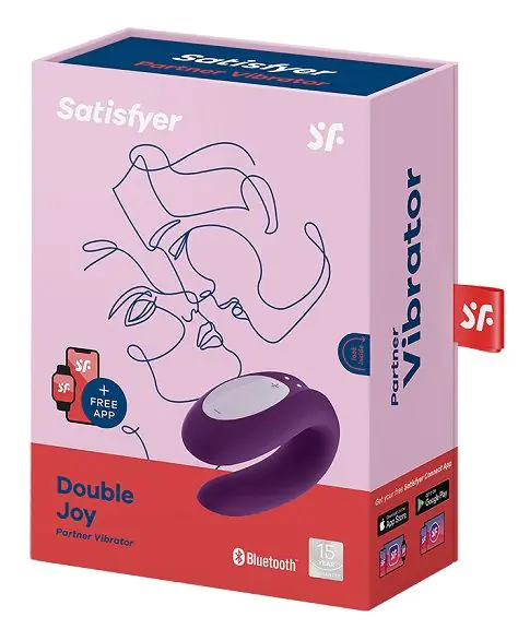 Satisfyer Masażer Double Joy Violet